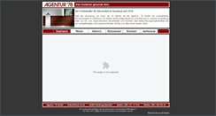 Desktop Screenshot of agentur78.de